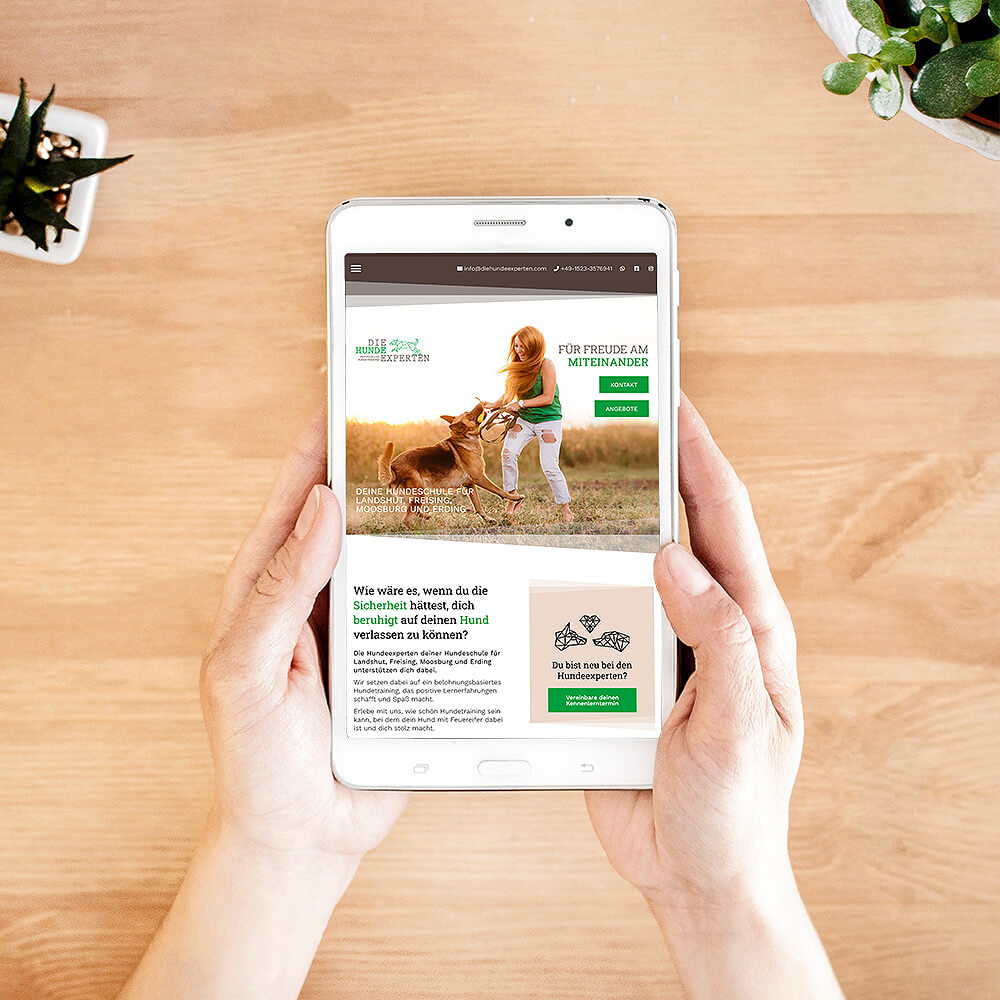 responsive Design, Die Hundeexperten