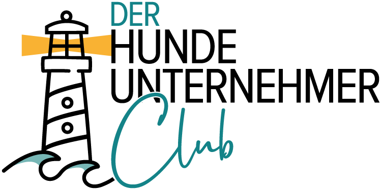 Webdesign für Hundeschulen Hundeunternehmer Club Logo 2023 Leuchtturm 1