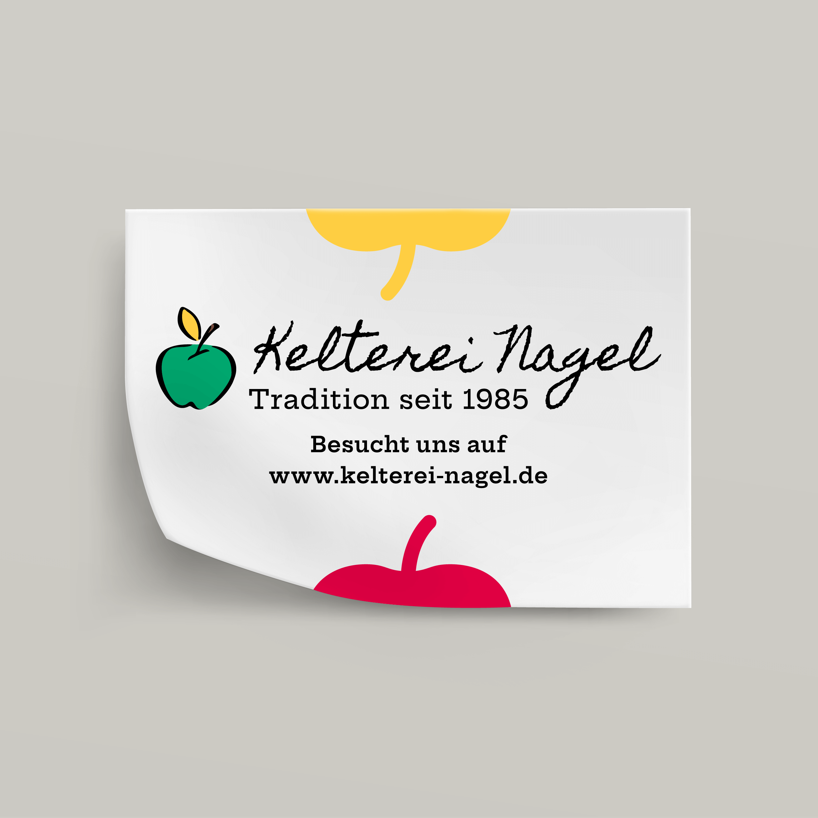 Kelterei Nagel, Geschäftsausstattung für Restaurants, Brauereien, Keltereien, Grafikdesign Bad Orb, Büdingen, Gründau, Birstein