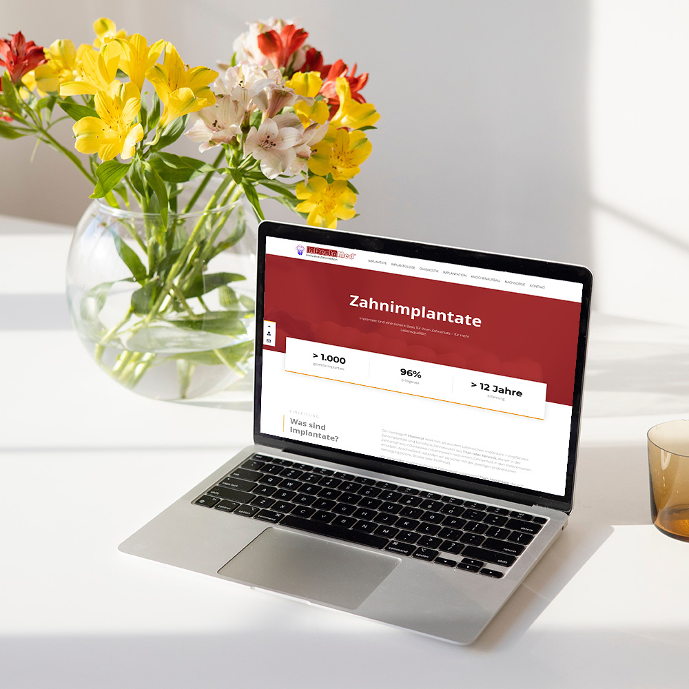 Webdesign Gelnhausen, auch für Wächtersbach, Fulda, Birstein, Bruchköbel, Gründau, Steinau, Büdingen, Hanau, Maintal, Nidderau, Website Indentamed