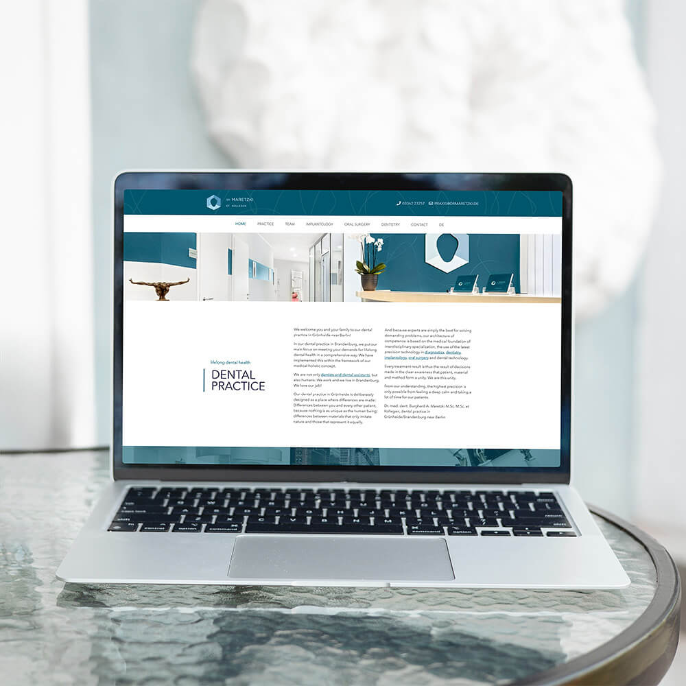 Firmenhomepage erstellen lassen Webdesign Maretzki en SecondUniverse 1