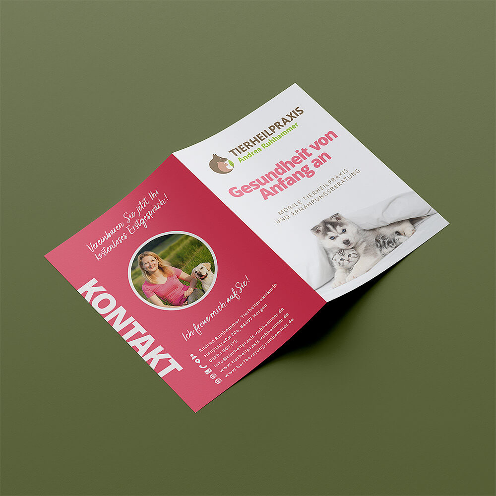 Grafikdesign Flyer Außenseite, Second Universe