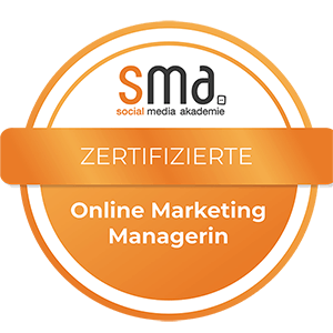 Wir online marketing manager sma certificate