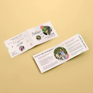 Blickwechsel Faltblatt