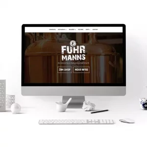 Fuhrmanns von der Gasthausbrauerei Kärrners, Website für Handwerker, Webdesign Bad Orb, auch für Mainz