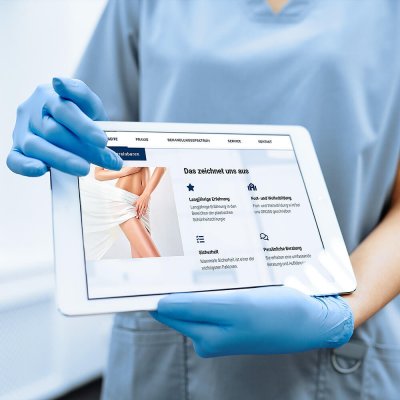 Website Prof. Herold, plastische Chirurgie