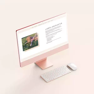 Mobile Tierphysiopraxis, Webdesign Second Universe