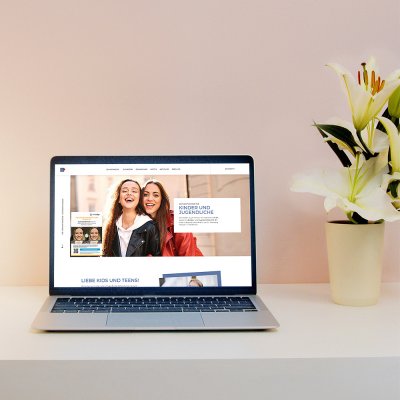 Webdesign, Website für Kieferorthopäden: Dr. Madsen, Second Universe - Full-Service-Agentur