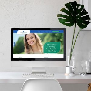 Website Zahnarzt Hennig